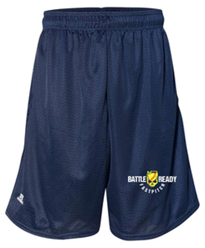BR- Men's 9" Dri-Power® Tricot Mesh Shorts with Pockets - 651AFM